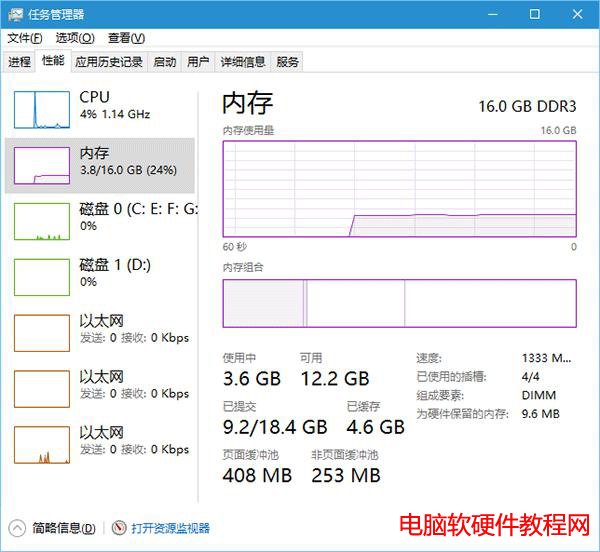 win10开机后内存占用率高怎么解决问题