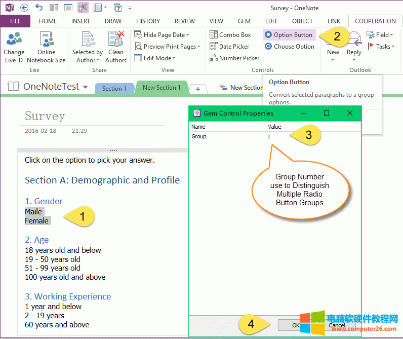 onenote全选快捷键