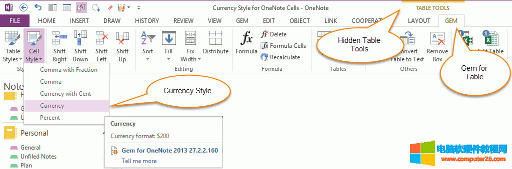 onenote怎么数字数