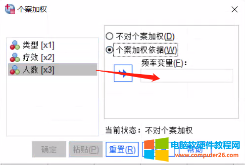 单向有序列联表spss